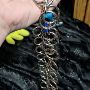 No Boundaries Silver Chain Link Belt